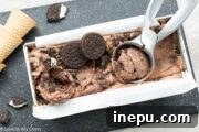 No-Churn Chocolate Oreo Ice Cream