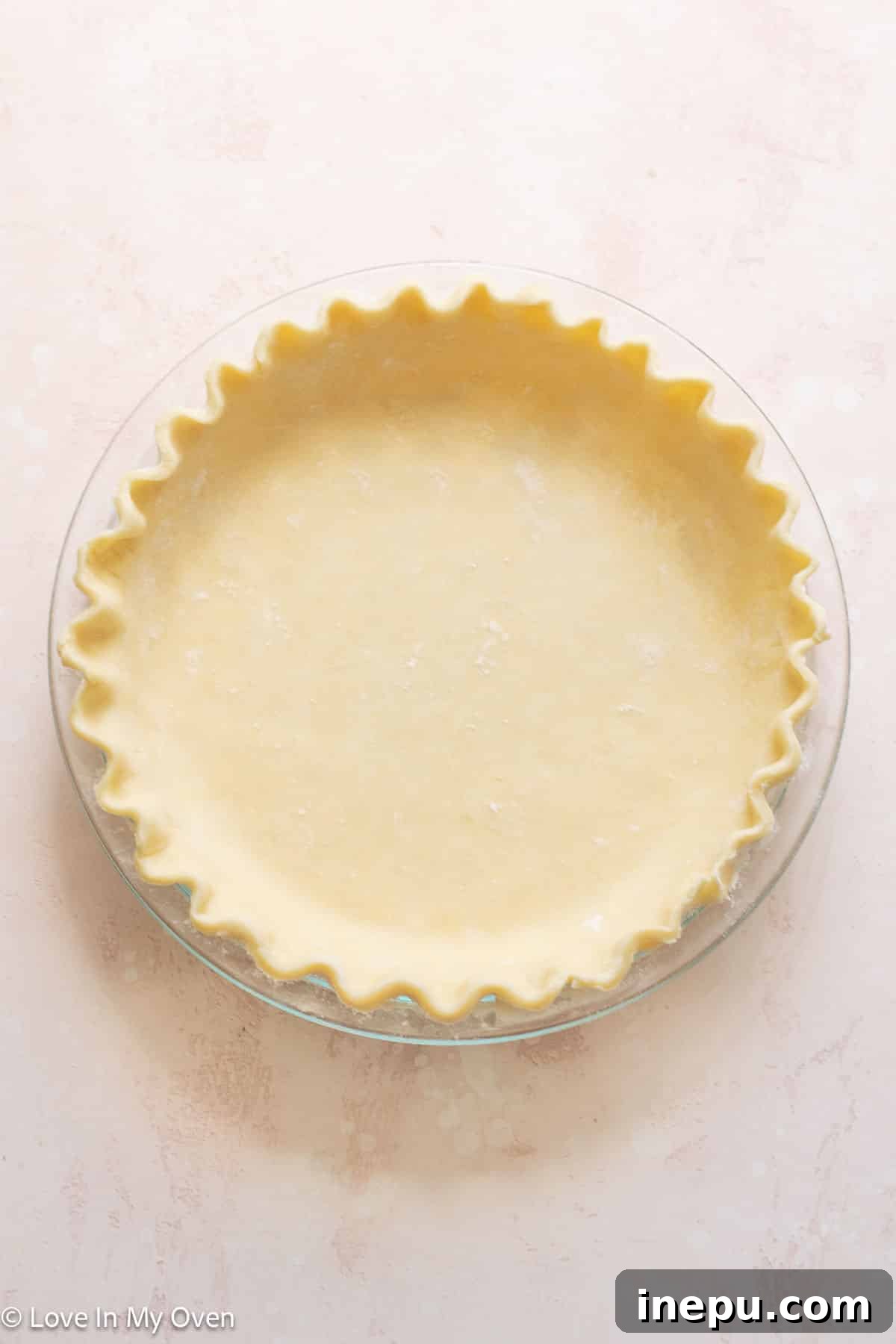 Best 3 ingredient all butter pie crust