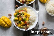 mango tofu stir fry
