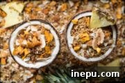 Recipe Card for Homemade Tropical Granola
