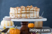 Pumpkin Caramel Cake