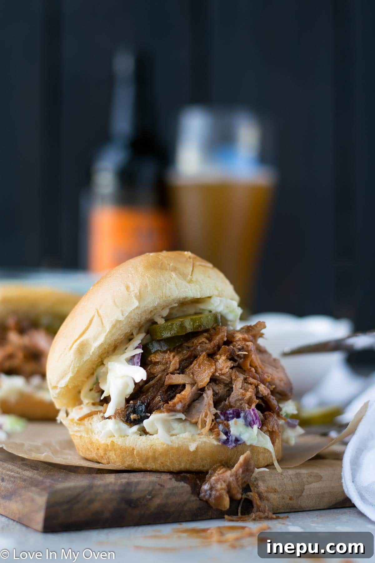 Apple Infused Pulled Pork 2 apple cider pulled pork