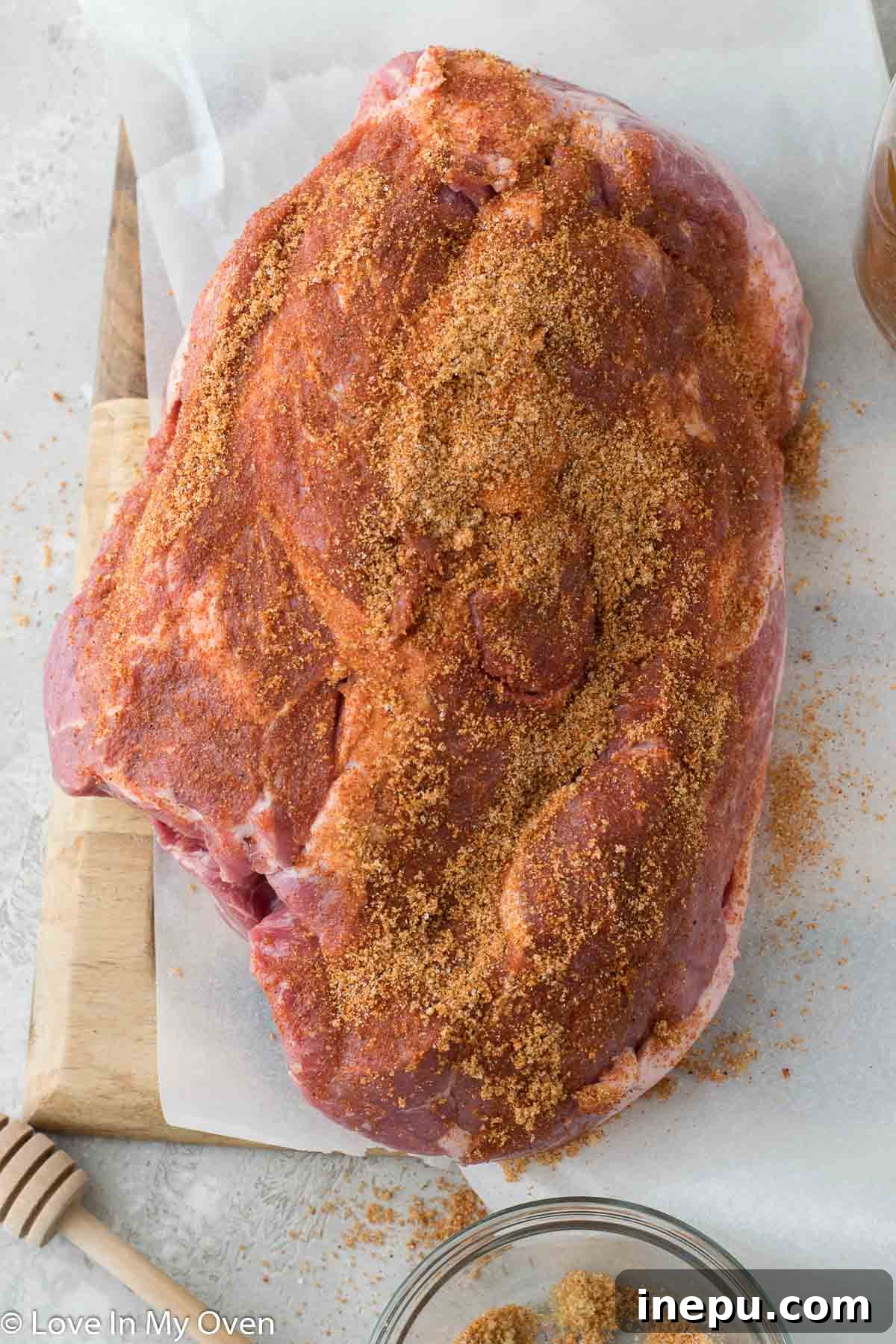 Apple Infused Pulled Pork 4 Pork rub ingredients