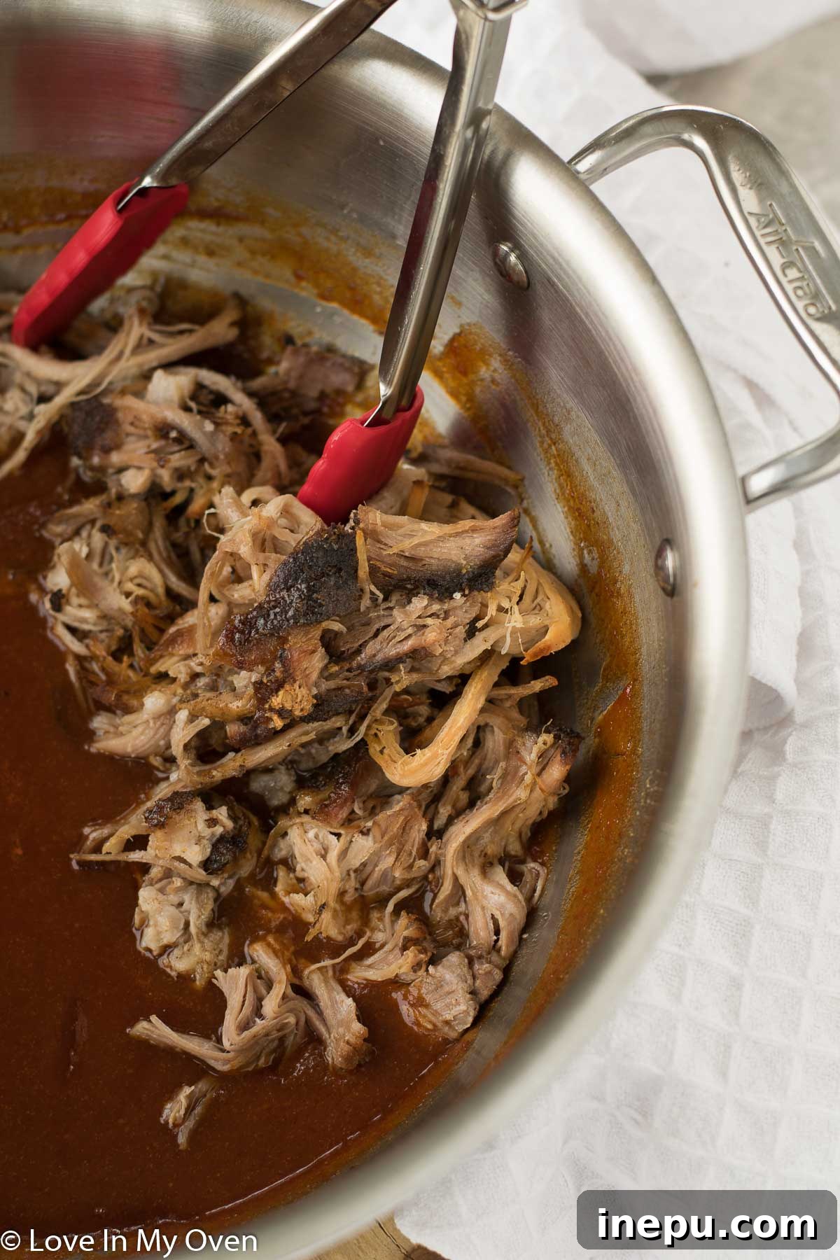 Apple Infused Pulled Pork 8 Pork shoulder ready for slow cooking