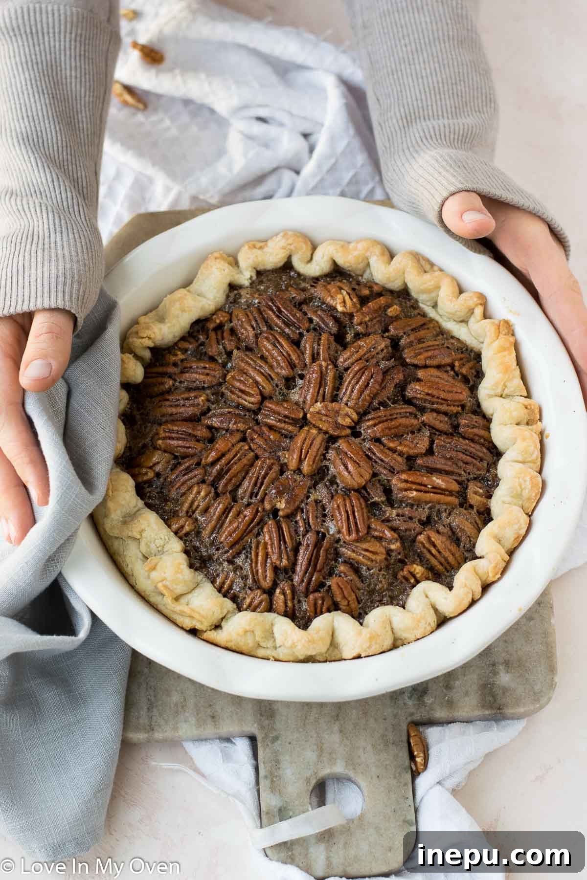 Guilt-Free Pecan Pie 6 healthy pecan pie