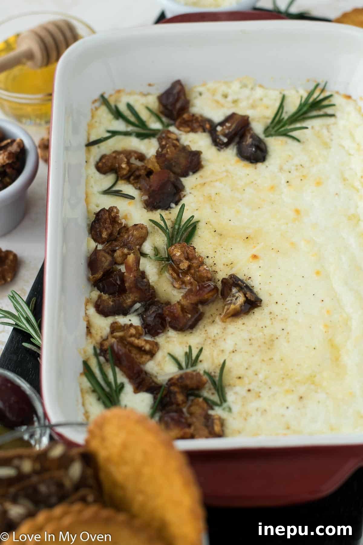 Tangy Baked Goat Cheese Dip 7 baked goat cheese dip