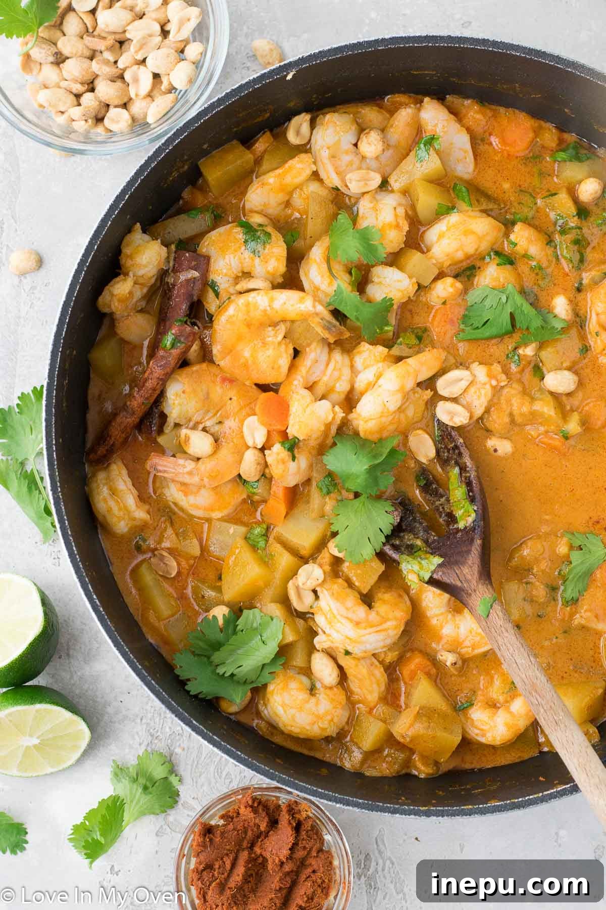 prawn massaman curry