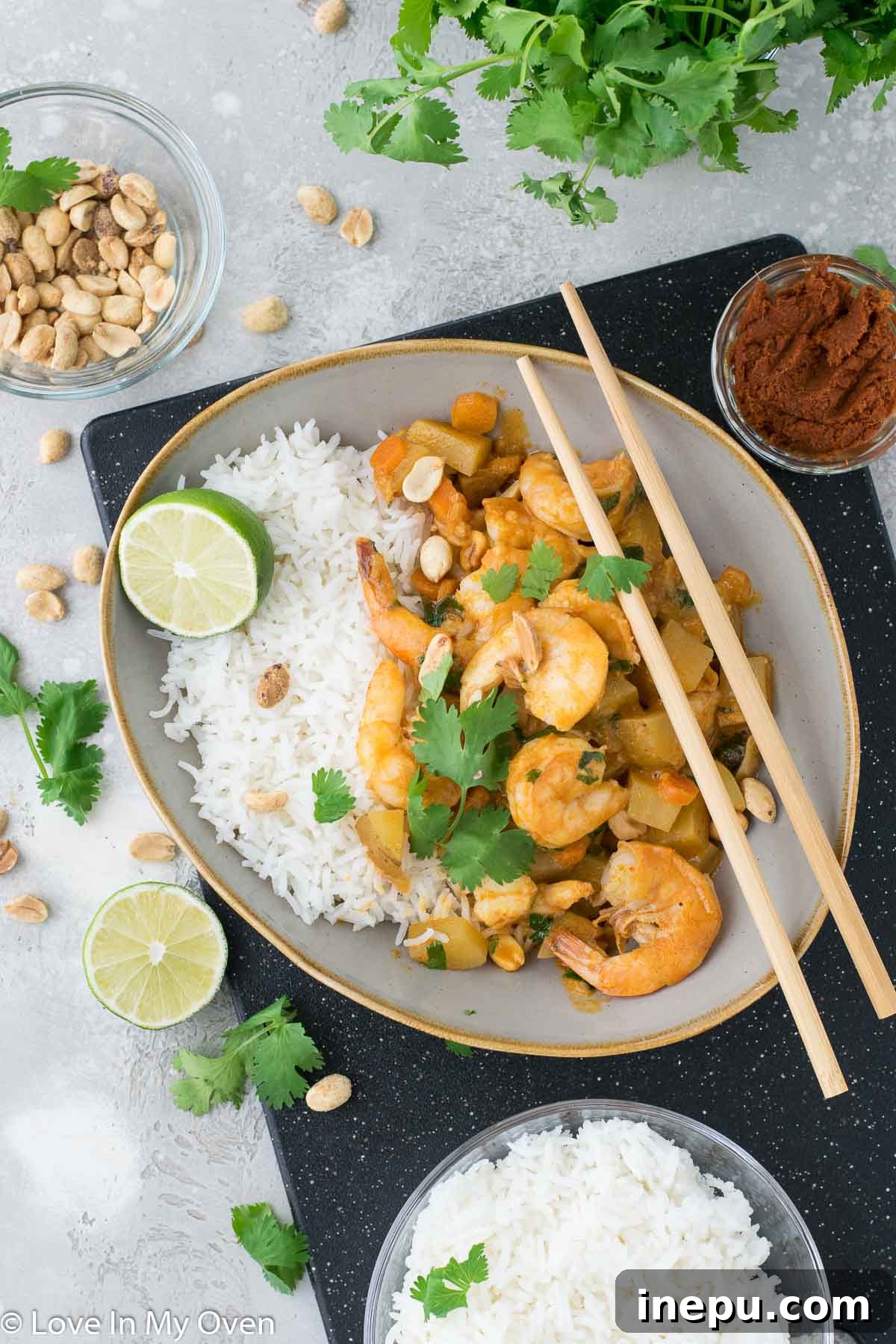 prawn massaman curry