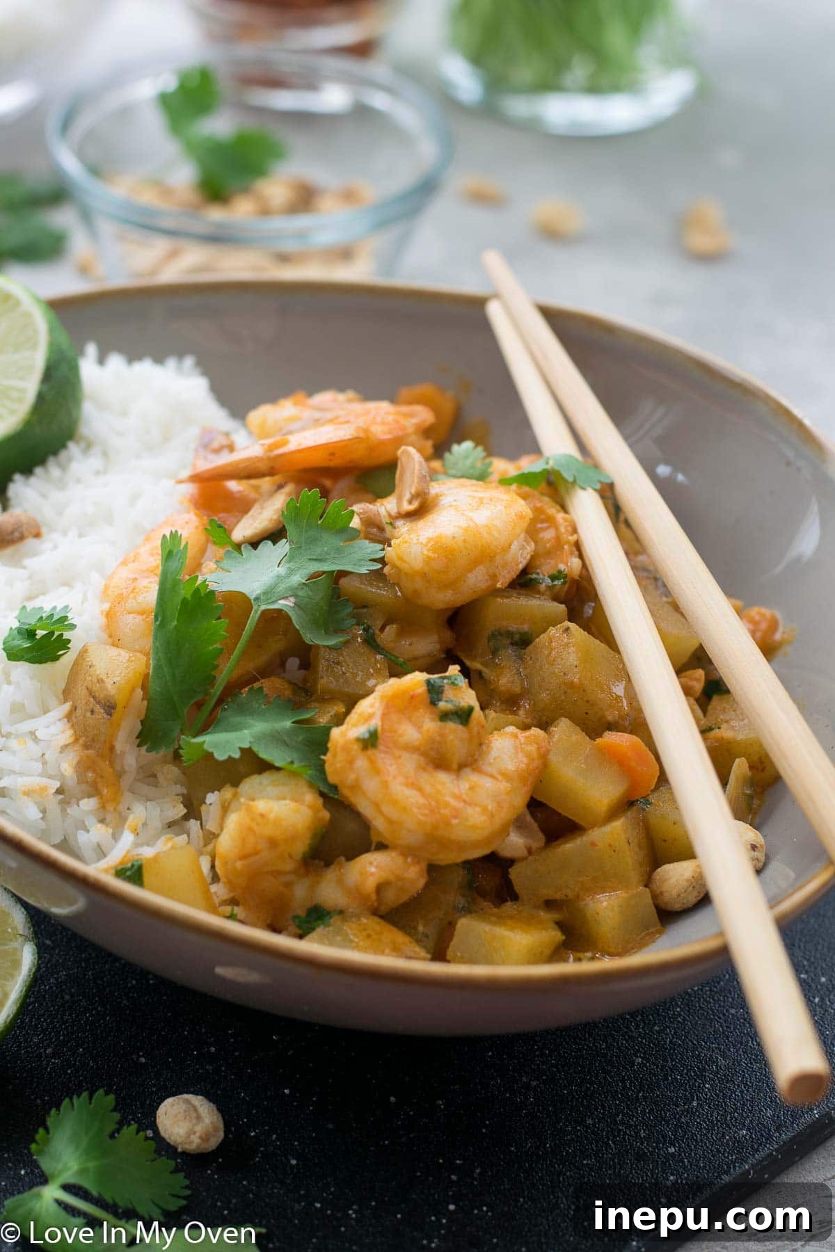 prawn massaman curry