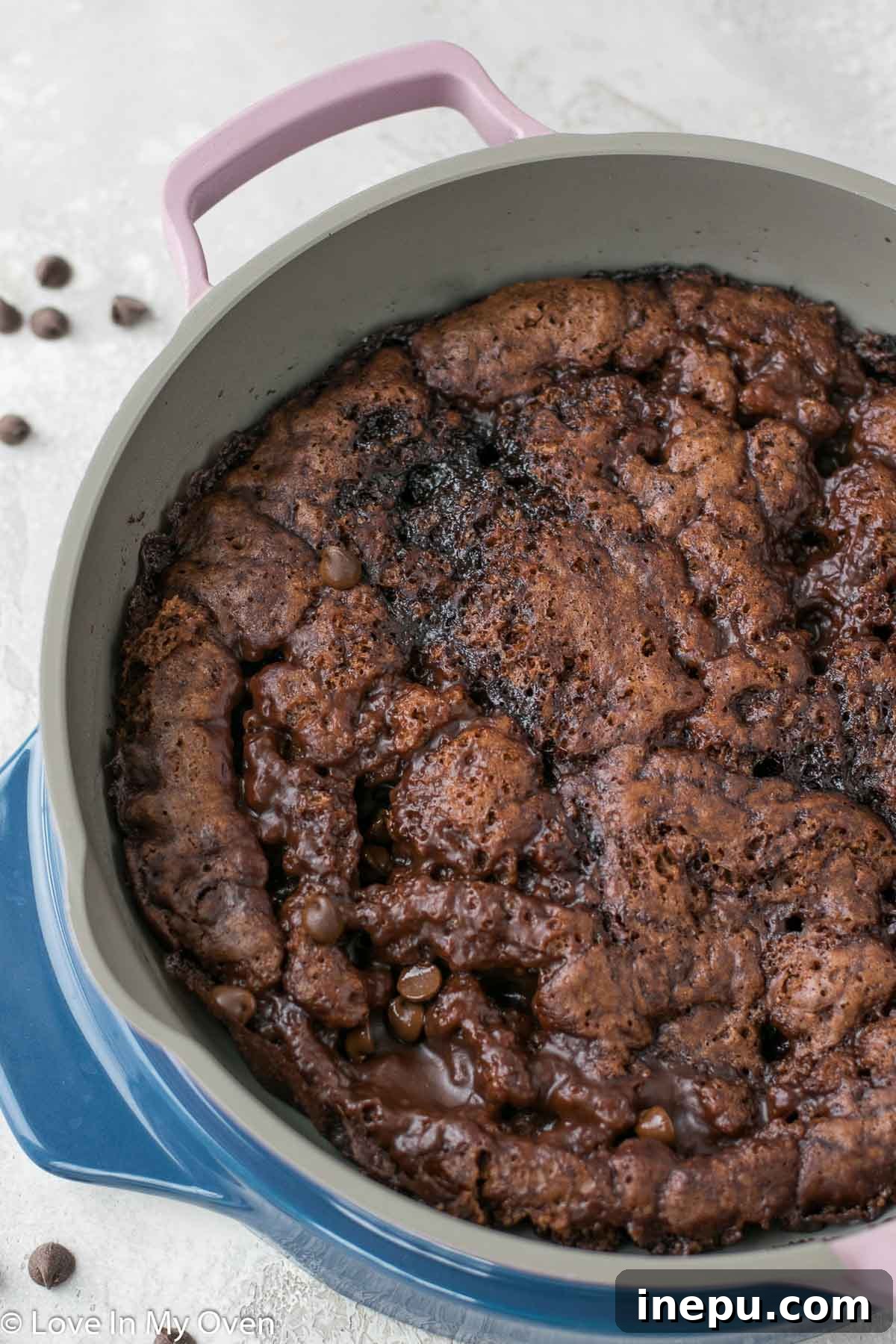 chocolate upside down cake