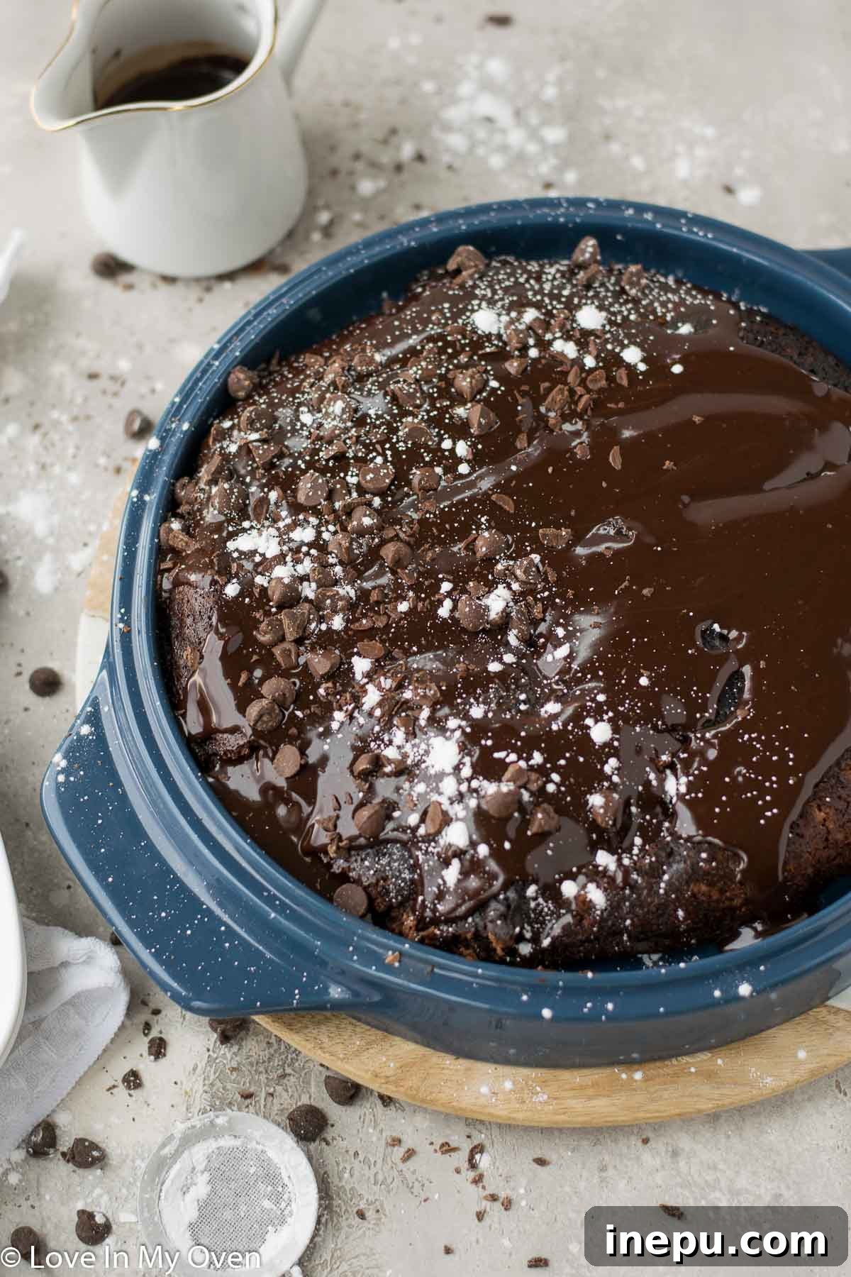 chocolate upside down cake