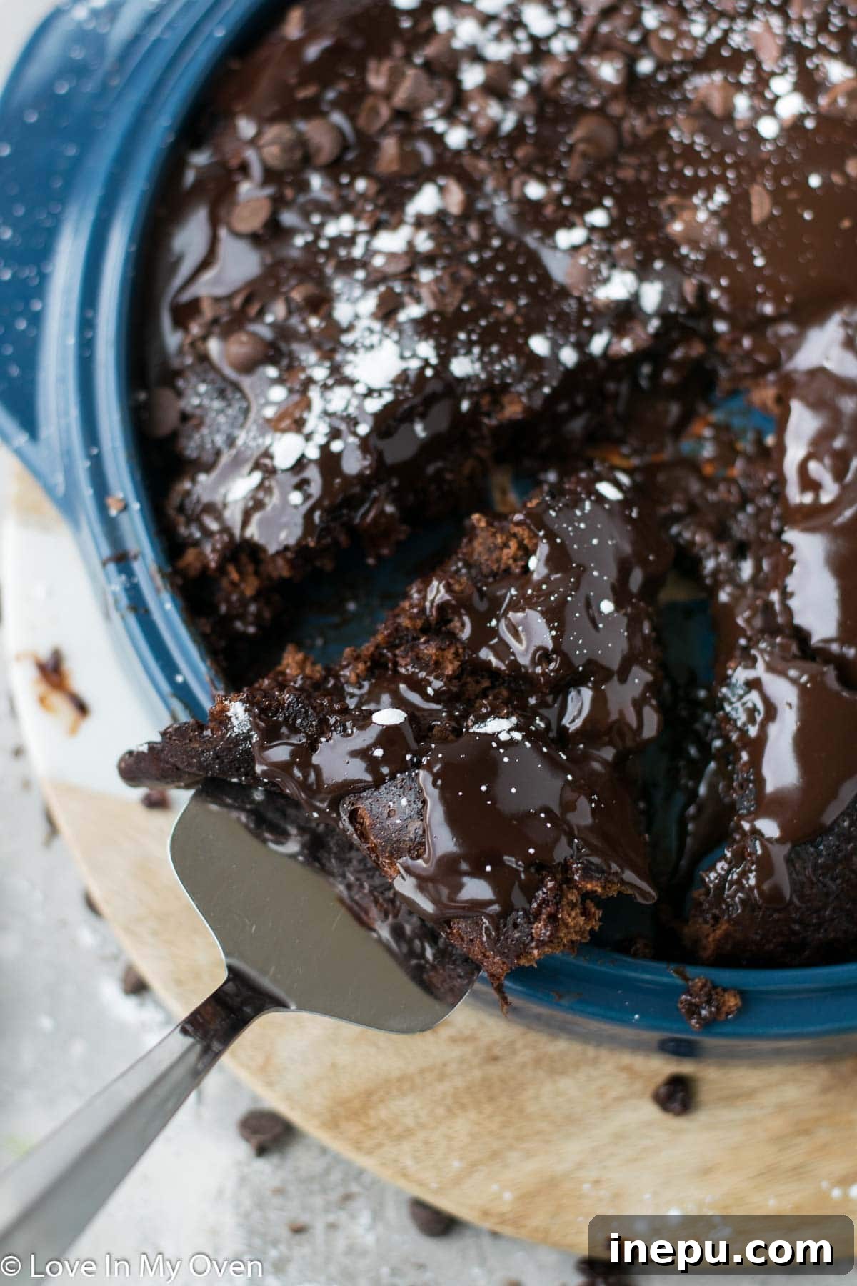 chocolate upside down cake