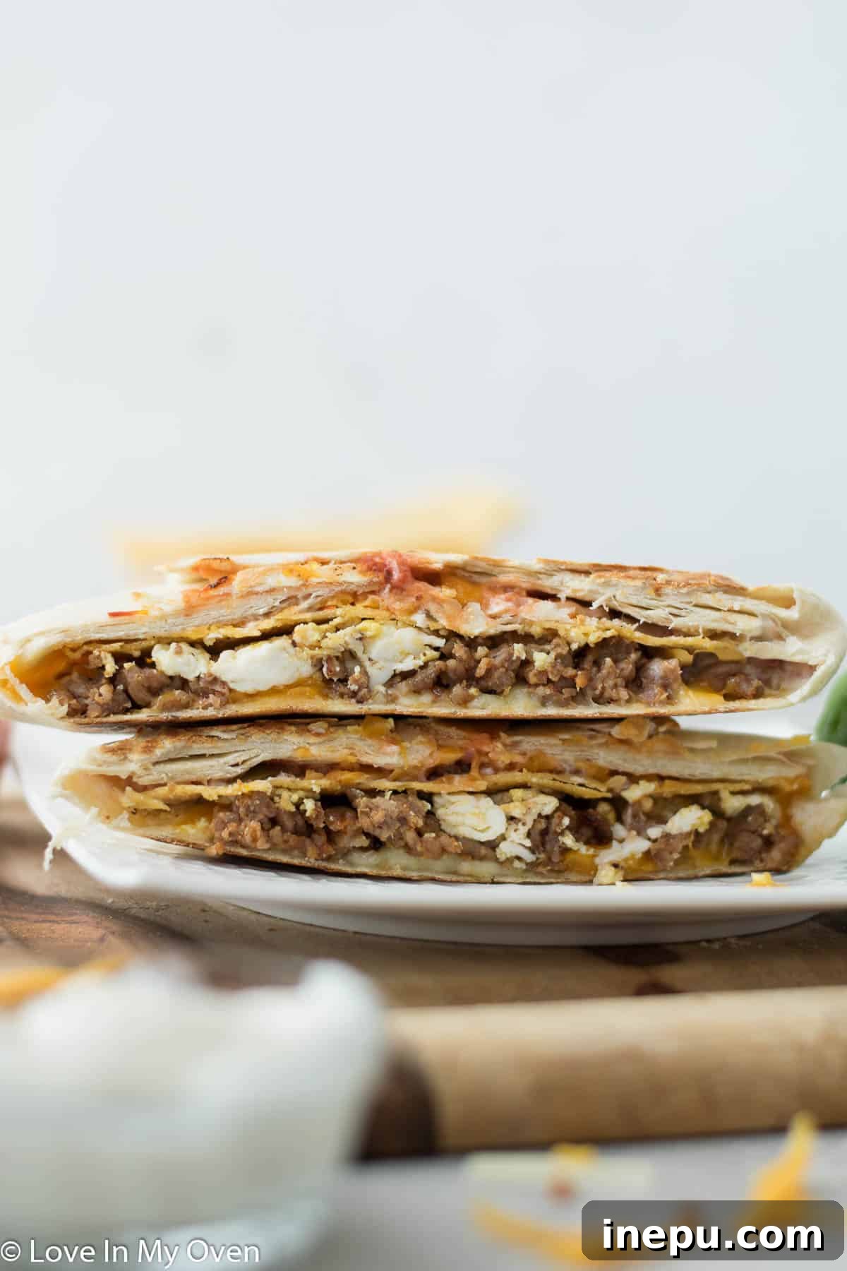 Sunrise Crunchwrap 12 Delicious breakfast crunch wrap ready to eat