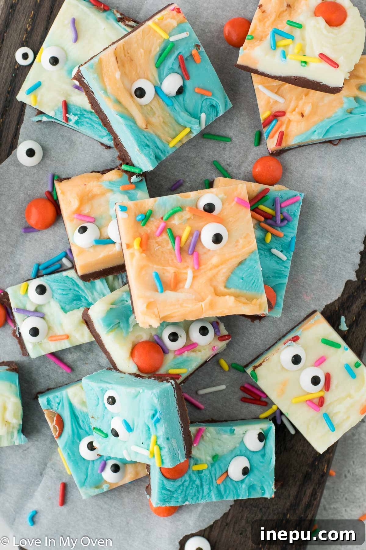 halloween fudge