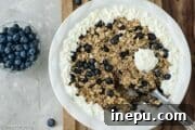 blueberry baked oatmeal