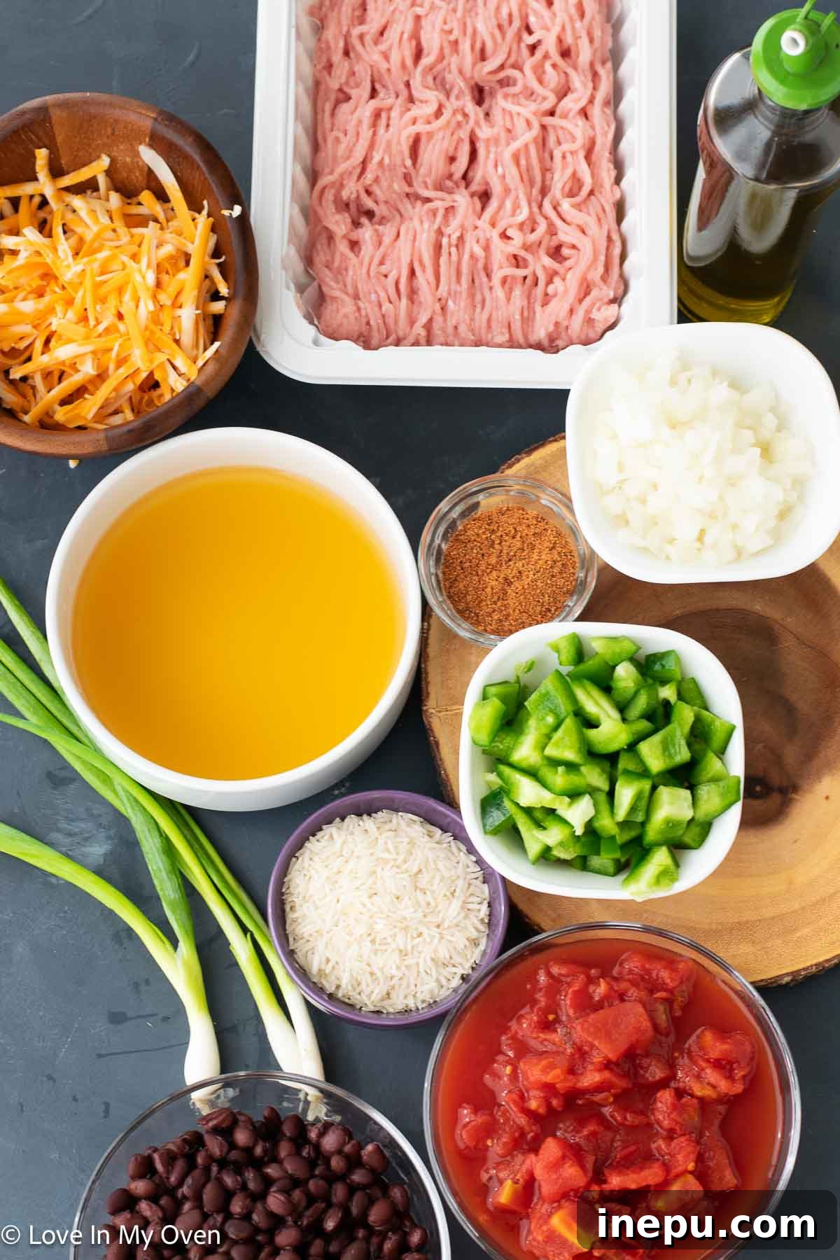 Skillet Turkey Burrito Bowls 3 img 26254 2