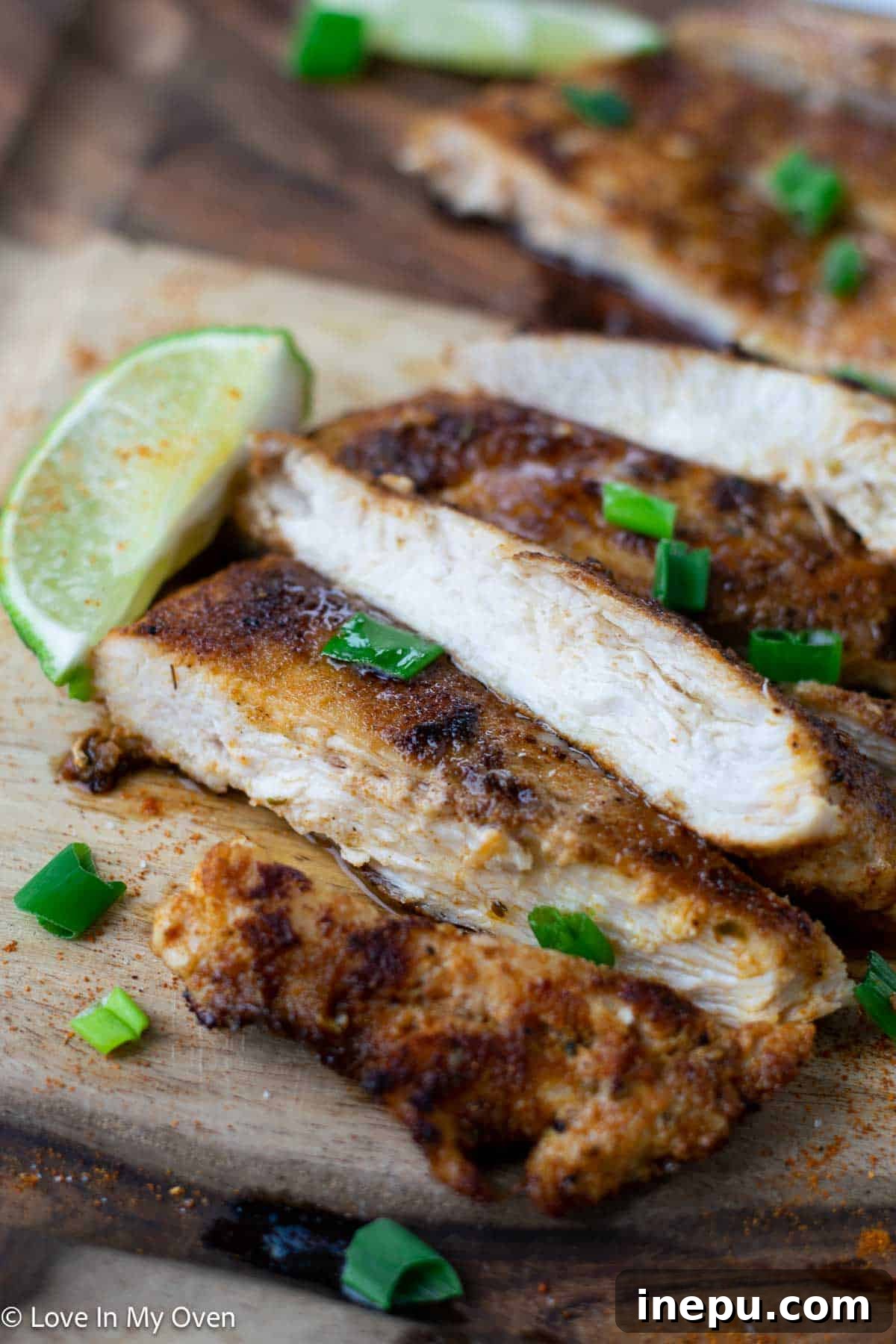 blackened Cajun chicken