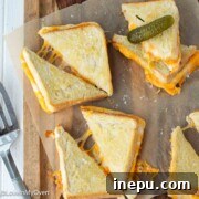 baked grilled cheese