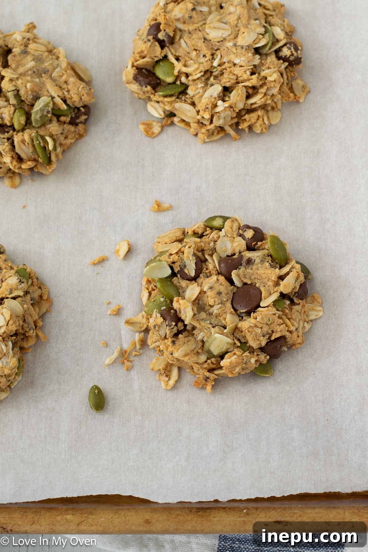Wholesome Granola Cookie Treats 8 healthy granola cookies