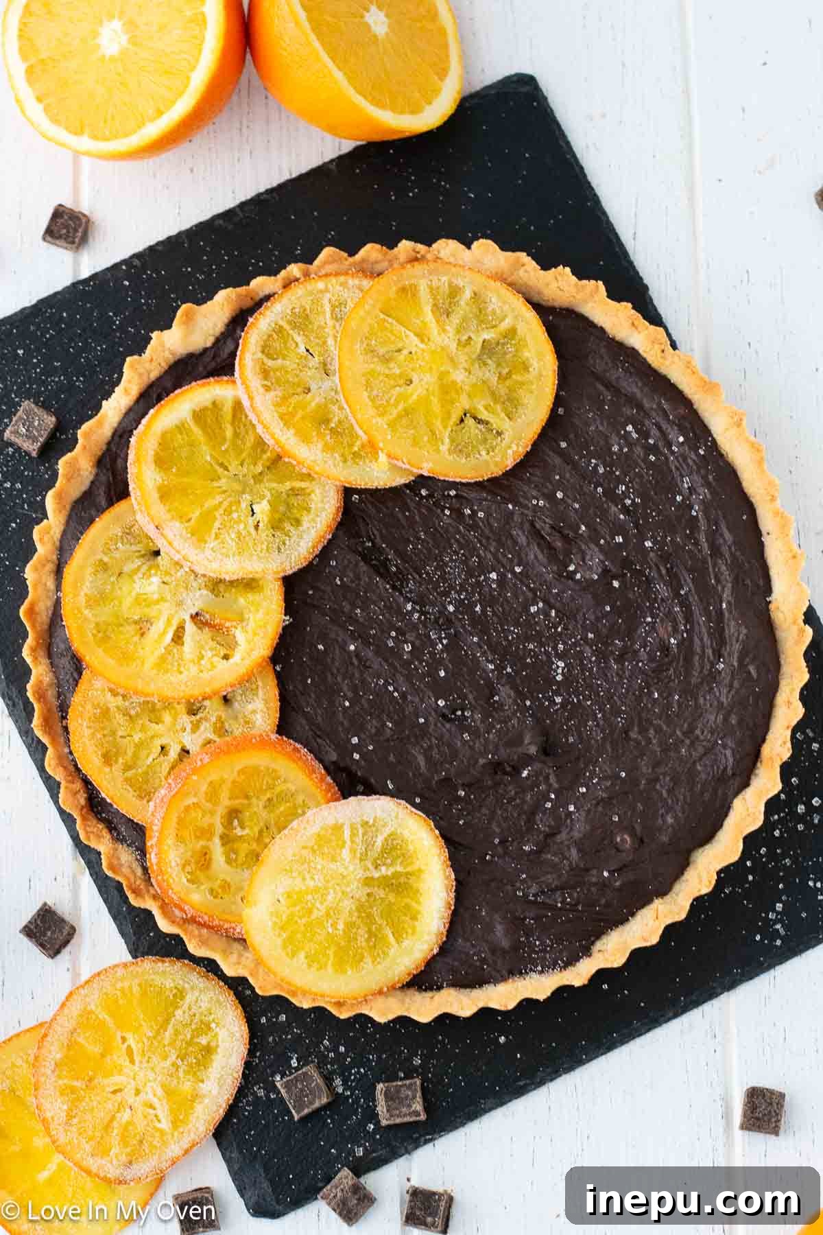 Chocolate Orange Dream 2 chocolate orange tart