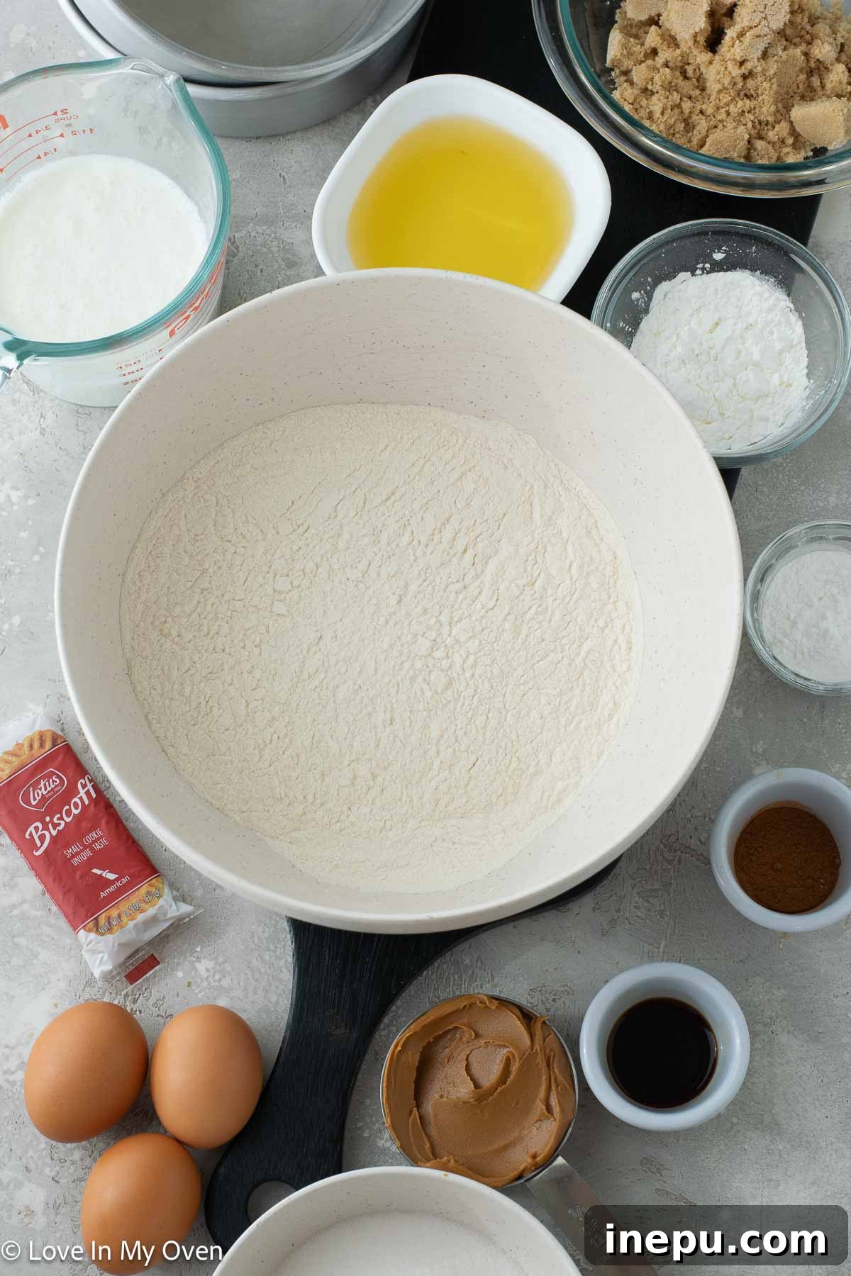 Cookie Butter Dream Cake 3 Ingredients for Cookie Butter Cake