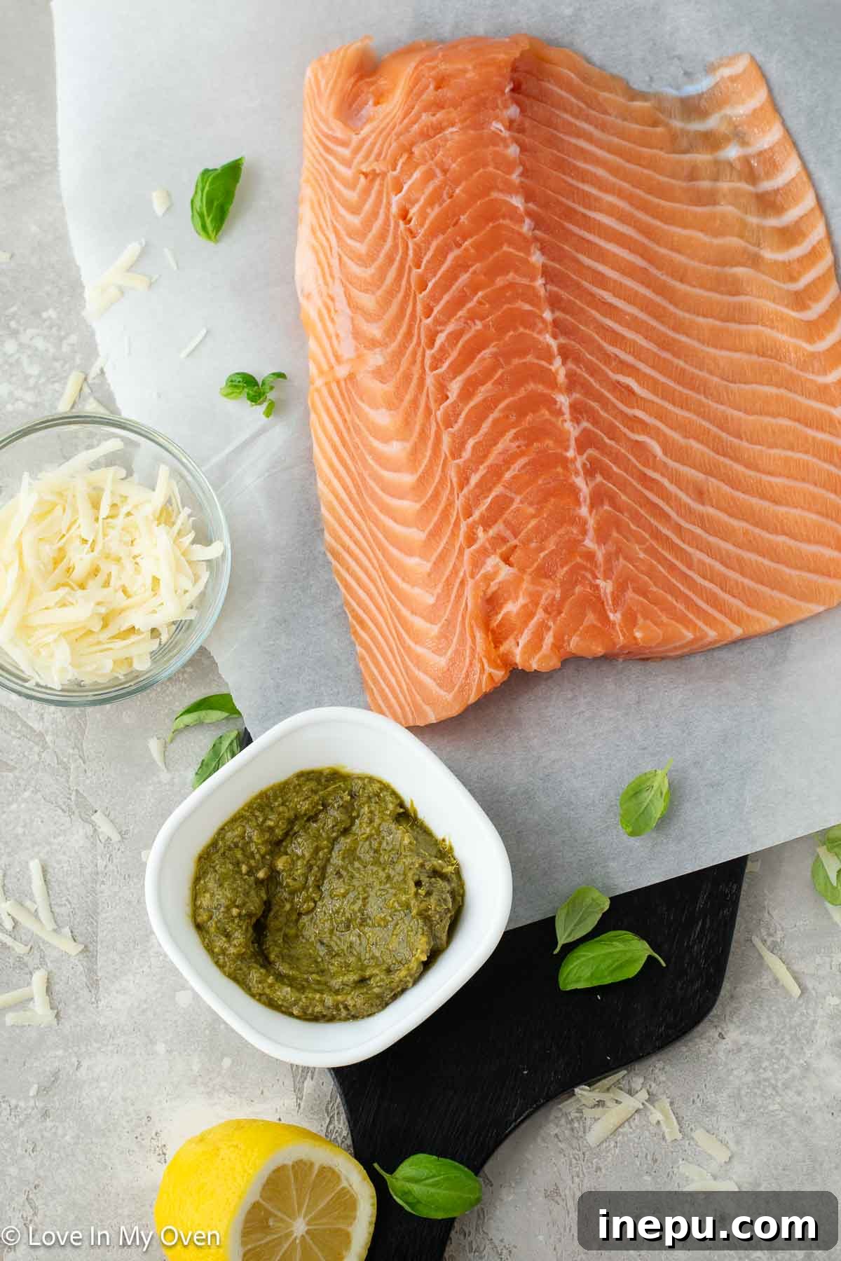 Vibrant Pesto Salmon 3 pesto salmon