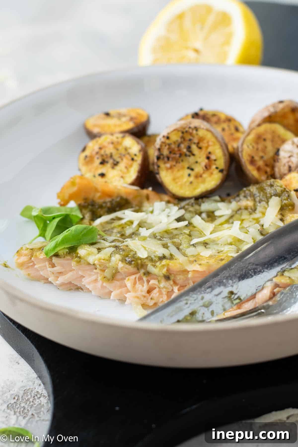 Vibrant Pesto Salmon 7 pesto salmon