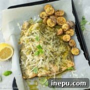 pesto salmon