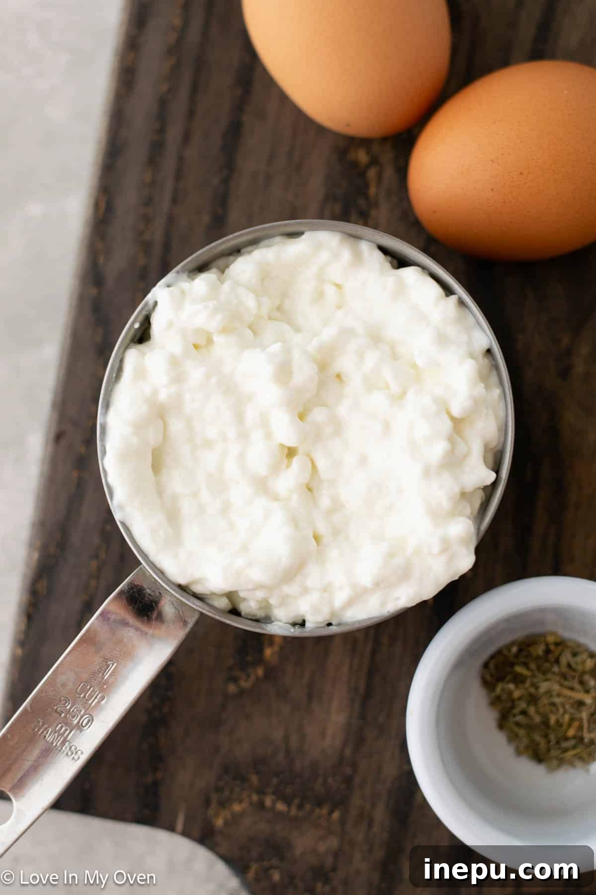 Cottage Cheese Flatbread ingredients