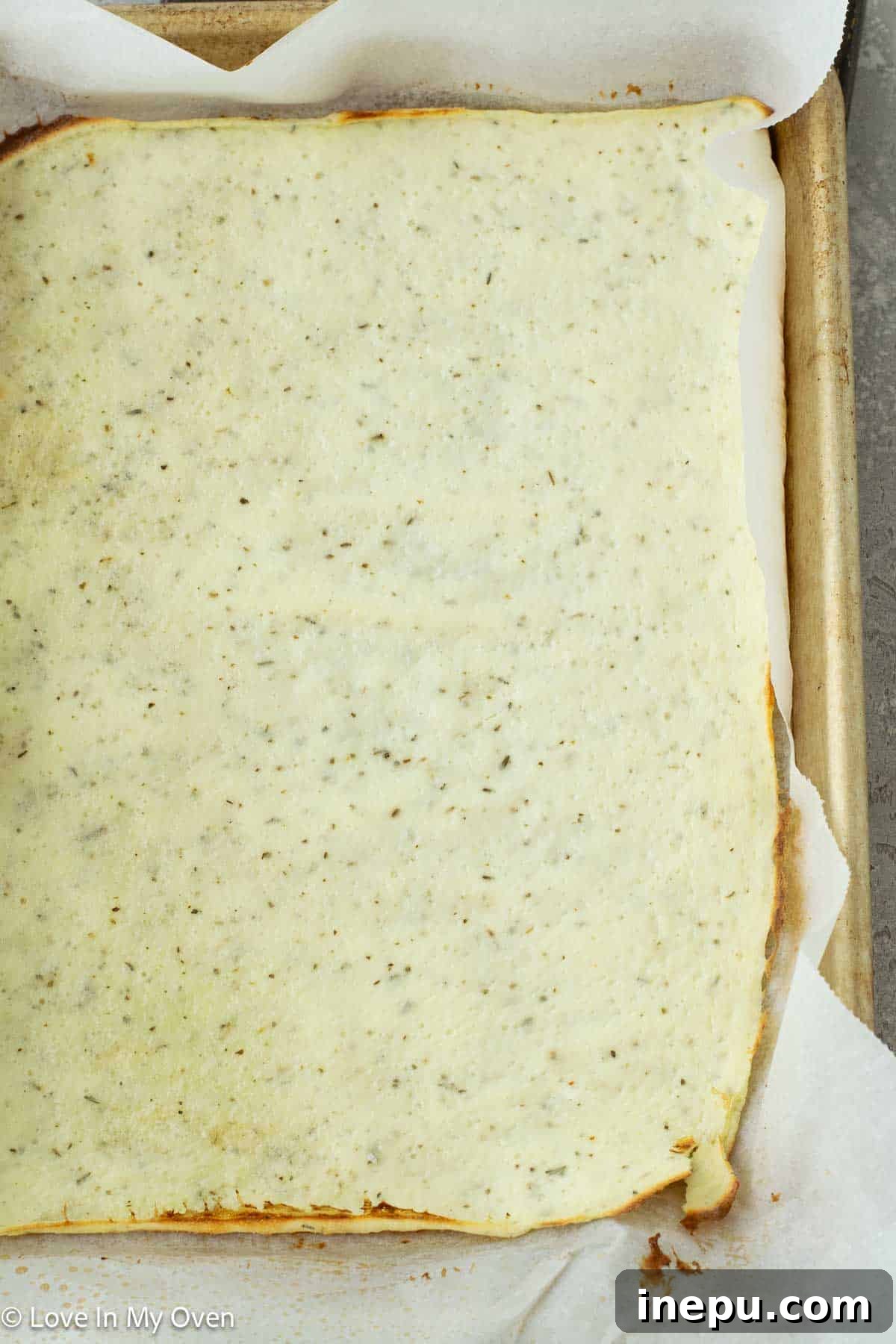 Step 3: Spreading the mixture