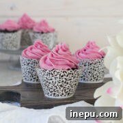 chocolate beet cupcakes