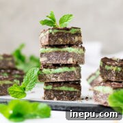mint nanaimo bars