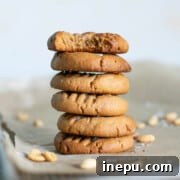3 ingredient peanut butter cookies