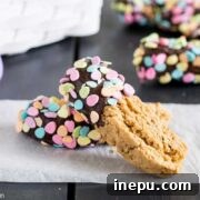 chocolate-dipped almond-vanilla biscotti
