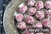 raspberry coconut bites