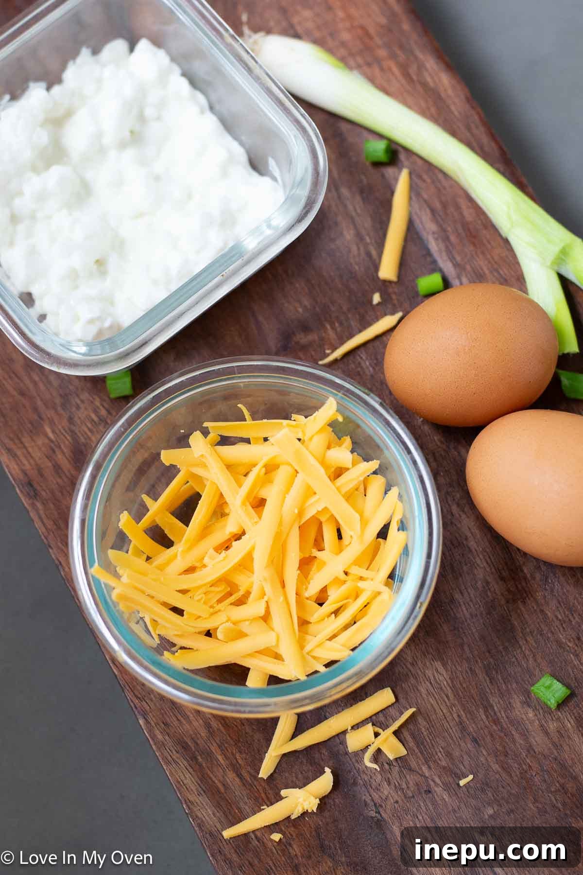 Protein-Packed Scramble 3 ingredients for high protein scrambled eggs