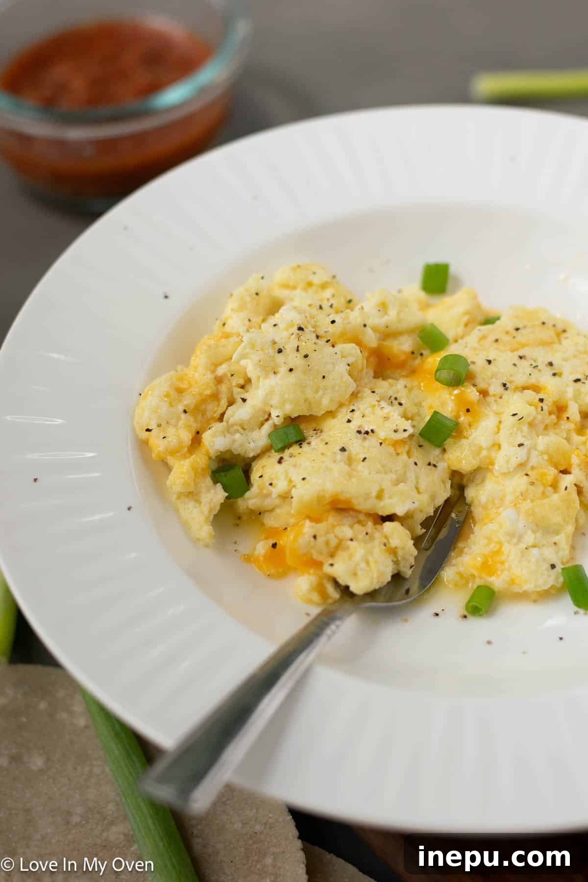 Protein-Packed Scramble 8 high protein scrambled eggs with toppings