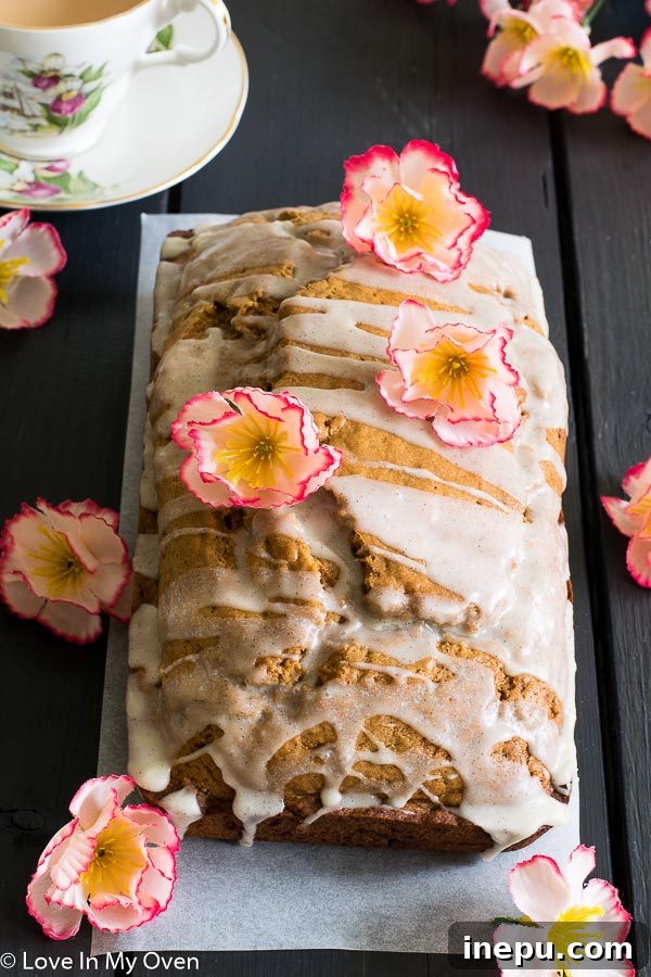 Vanilla Bean Rooibos Bread