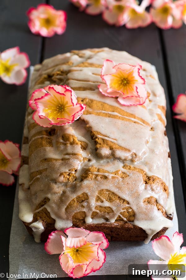 vanilla bean rooibos bread