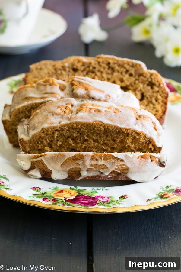Vanilla Bean Rooibos Bread