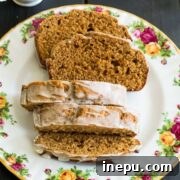 vanilla bean rooibos bread