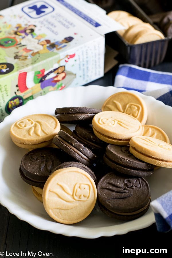 Canadian Girl Guide cookies for baking