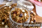 cherry almond granola