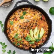 Cheesy Mexican Quinoa Skillet