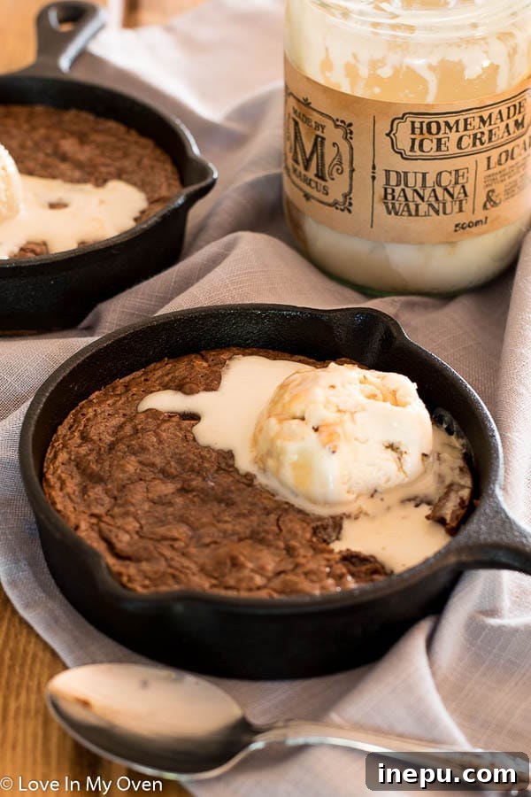 skillet lava cakes