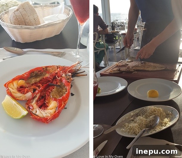 Chapter 5: Portugal 10 Platter of fresh prawns and fish from the Algarve coast