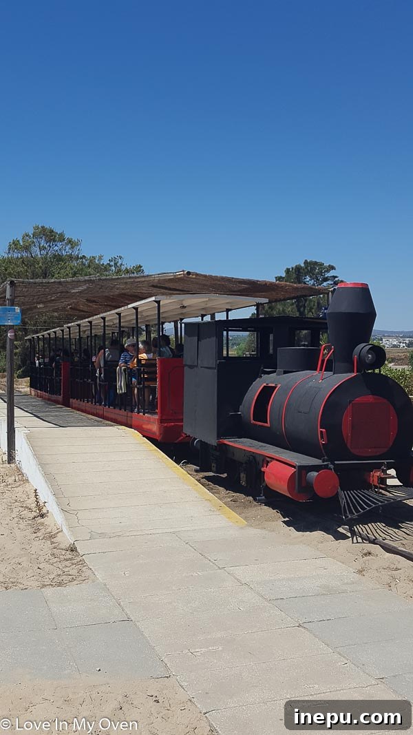 Chapter 5: Portugal 12 Mini-train ride to the stunning beaches of Tavira Island
