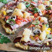 gluten-free zucchini pizza