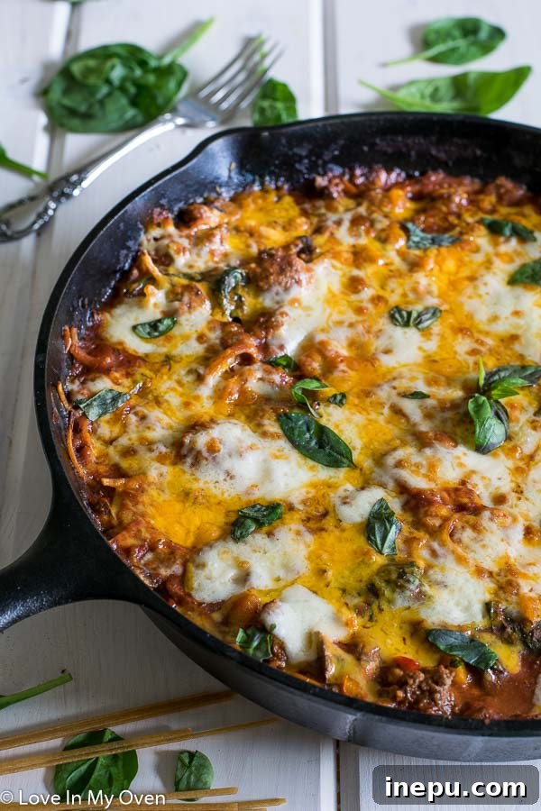 Speedy Skillet Supper 2 skillet linguine, one-pan pasta, creamy meat sauce