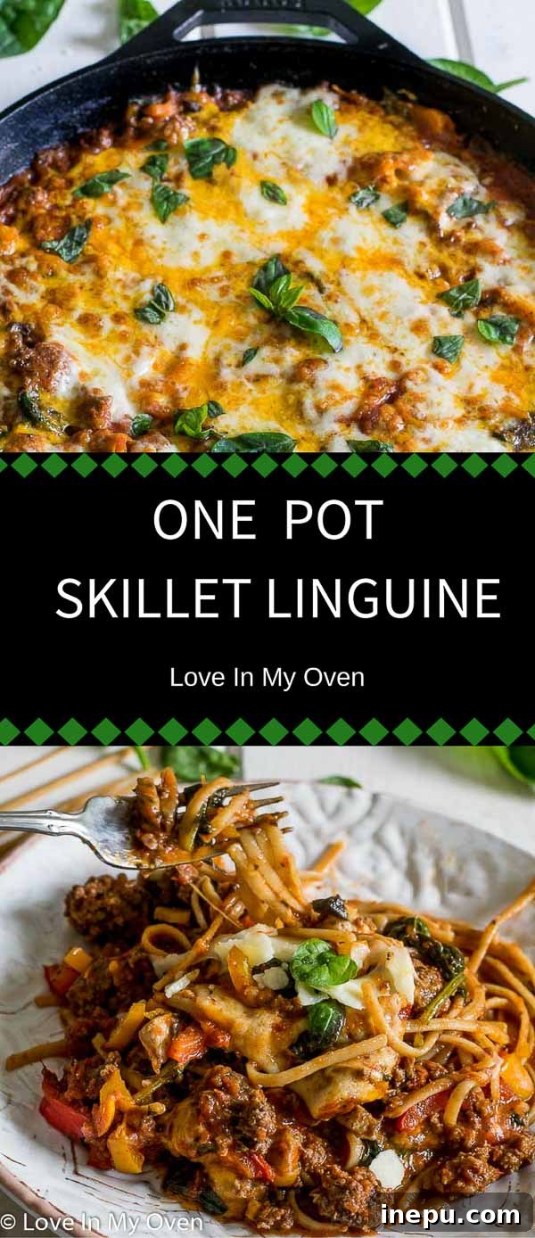 Speedy Skillet Supper 10 skillet linguine recipe image